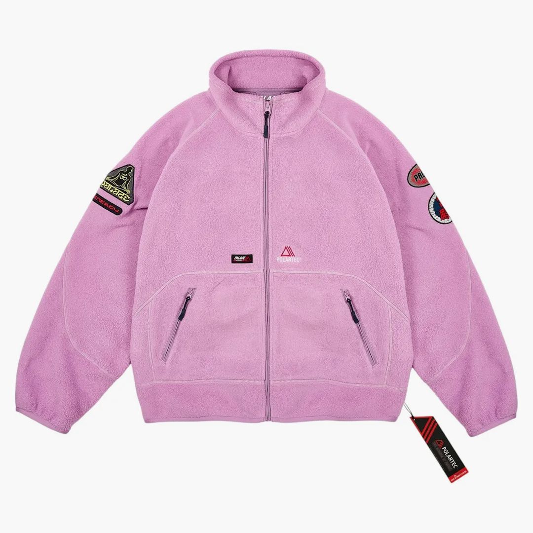 Palace Polartec Funnel Lilac - Buy at Hypeneedz