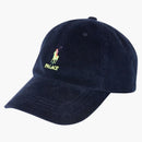 Palacio Ralph Lauren Corduroy Classic Polo Cap Aviator Navy