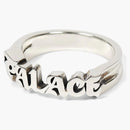 Palace TGF Old Font Ring Silver