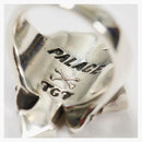 Palace TGF Skull Cross Ring Silver