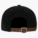 Palace Washed Cord 6-Panel Black