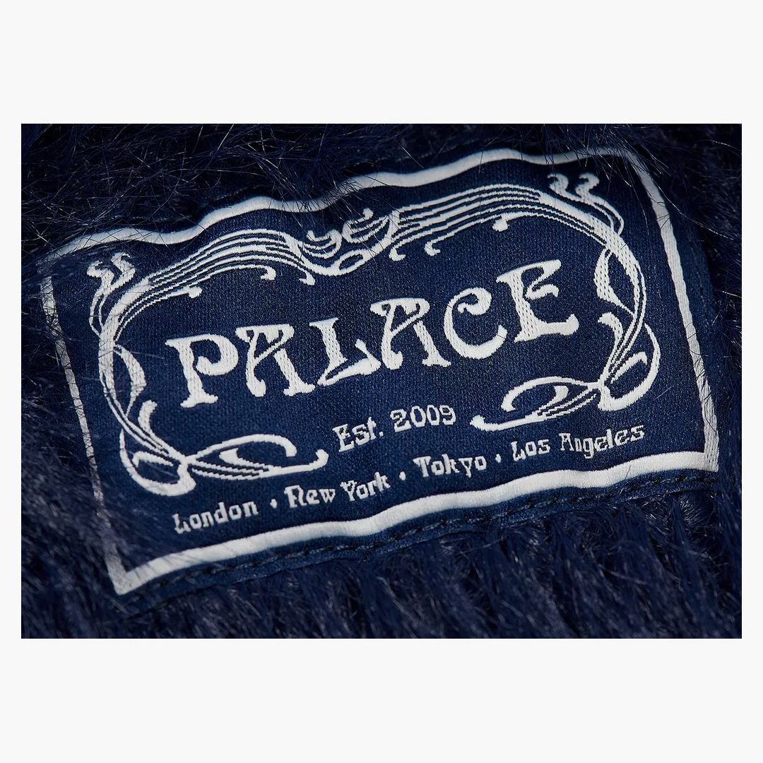 Palace Yeti Cardigan Navy - Buy at Hypeneedz