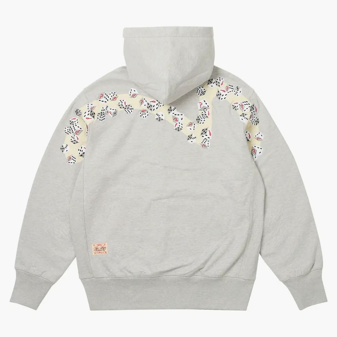 PALACE / スウェット/XL/コットン/KHK PalacexEvisuZipHoodGreyMarl2.