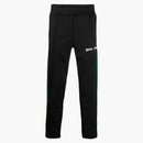 Palm Angels Side Stripe Track Slim Fit Pants Black/Red/Verde
