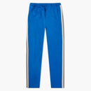 Palm Angels Slim Fit Track Pants Blue/off White