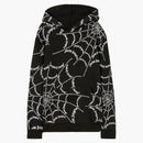 Palm Angels Spider Web Hoodie Black/off White