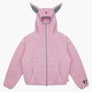 Pokemon X Vandy The Pink Espeon Fleece Jacket Pink