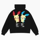 Pokemon X Vandy The Pink Plusle Minun Hoodie Black