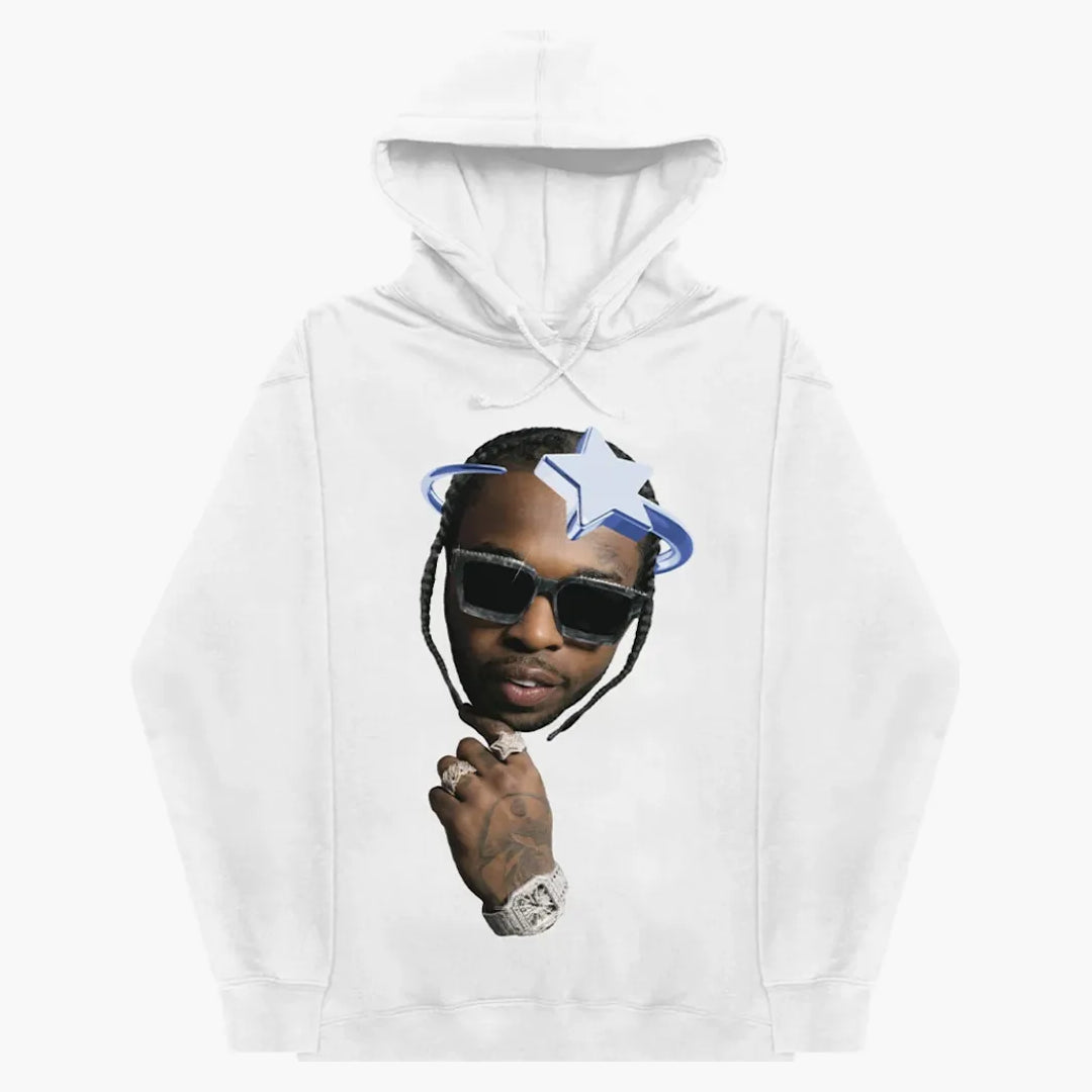 パーカー・フーディ Pop Smoke x Vlone Wraith Hoodie Pop Smoke X Vlone Wraith Hoodie | Grailed