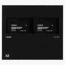 Purple Brand 2 Pack Jersey Ss T-shirt Black