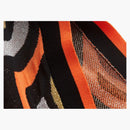 Rabanne H&M Glittery Jacquard-Knit Mini Dress Orange Multicolor