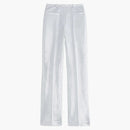 Rabanne H & M Shimmery Metallic Dress Pants Silver