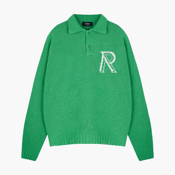 Represent Initial Boucle Polo Island Green