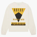 Rhude Blood and Mud ls Tee White