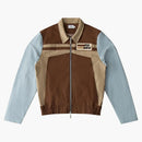 Rhude Soir Blouson Jacket Brown/Blue
