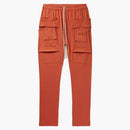 Rick Owens Drkshdw Pantalones de carga de Creatch Orange