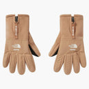 Skims X Tnf Retro Denali Fleece Gloves Ochre