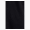 Logo Saint Laurent Polo Black