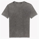 Saint Laurent logo Rive Gauche Camiseta lavada negra