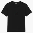 Saint Laurent Logo Rive Gauche T-Shirt Black/White