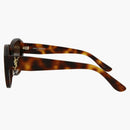 Saint Laurent Round-frame Acetate Sunglasses Brown Brown (slm8f-30001590-003)