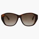 Saint Laurent Round-frame Acetate Sunglasses Brown Brown (slm8f-30001590-003)