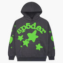 Sp5der Beluga Hoodie Slate Grey/green