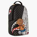 Sprayground Franklin Odhalte batoh šedou/bílý