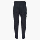 Stone Island 31303 Stretch Cotton Tela 'Paracadute' Garment Dyed Cargo Pants Navy
