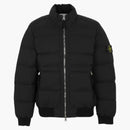 Stone Island Zip Puffer Jacket Black