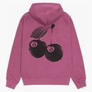 Stussy Cherries Hoodie Berry
