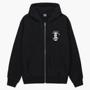 Stussy Crown Band Zip Hoodie Black