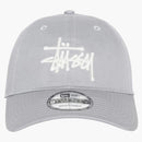 Stussy New Era 9Twenty Strapback Gray