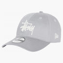 Stussy New Era 9Twenty Strapback Gray