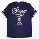 Stussy x Psg Football Jersey Navy Blue