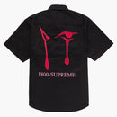 Supreme Aoi Eyes S/s Work Shirt Negro