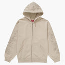 Supreme aoi zip up hooded sweatshirt natural