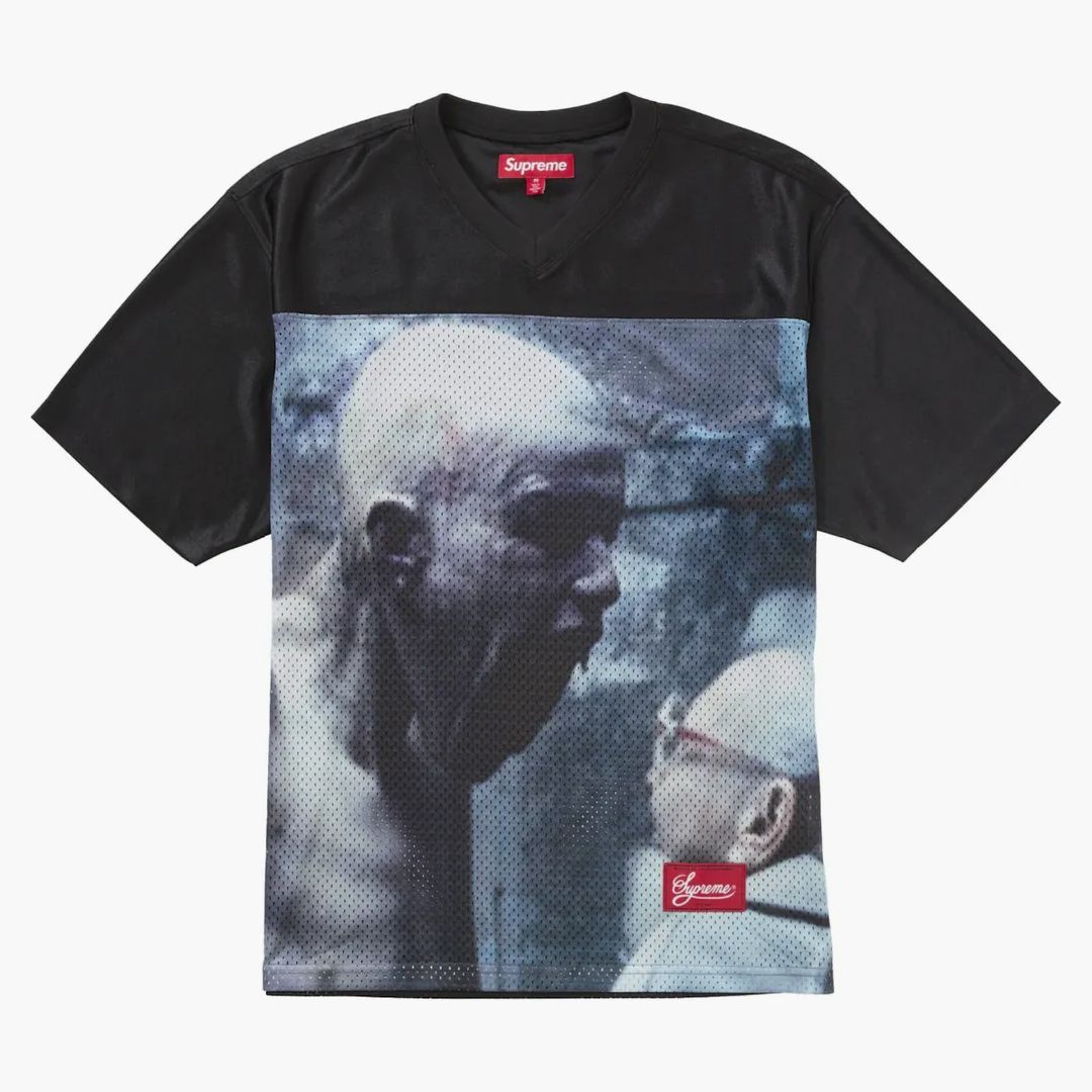 シャツ Aphex Twin Football Jersey Supreme Aphex Twin Jersey - kup czarny w Hypenegan