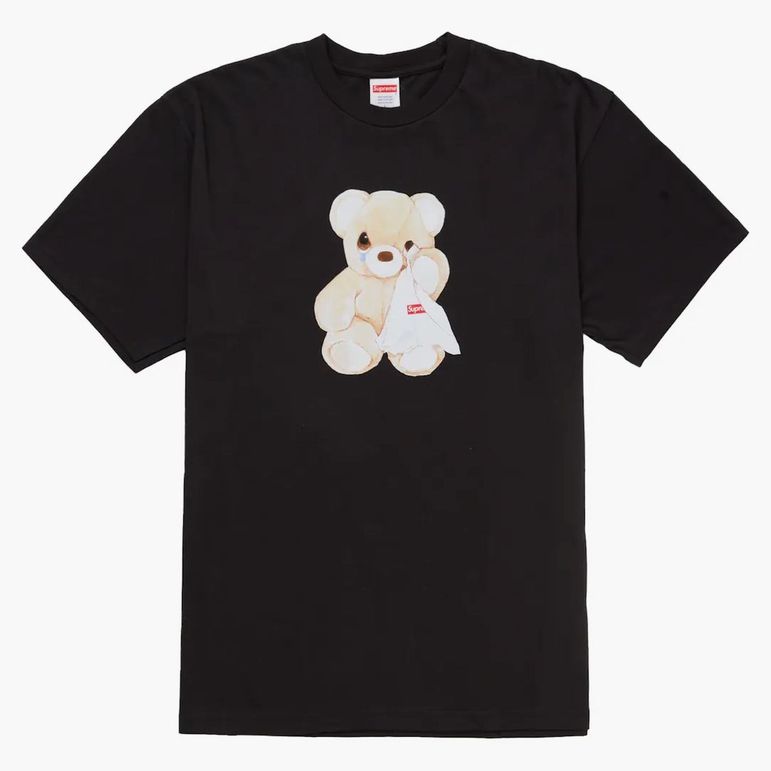 SupremeBearTeeSS25BlackProduct