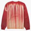 Supreme Blurred Logo Sweater Red