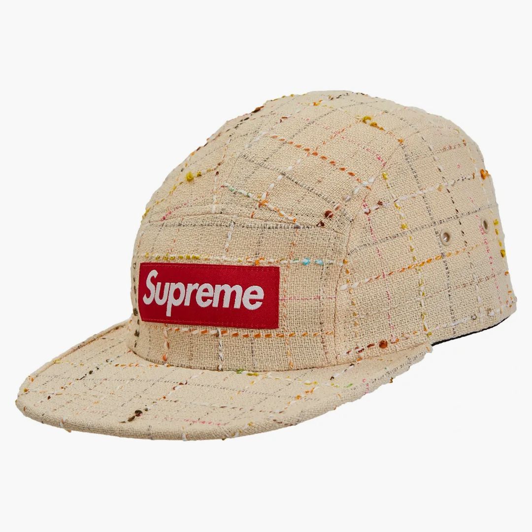 Supreme Boucle Camp Cap - Buy at Hypeneedz