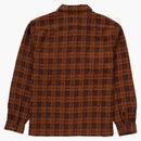Supreme Boucle Zip Up Shirt Brown