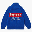 Supreme Box Logo Cowichan Sweater Royal
