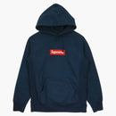 Supreme Box Logo Hooded Sweatshirt Navy