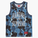 Supreme Camo Basketball Jersey Blue