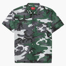 Supreme Camo Mesh S/S Shirt Green