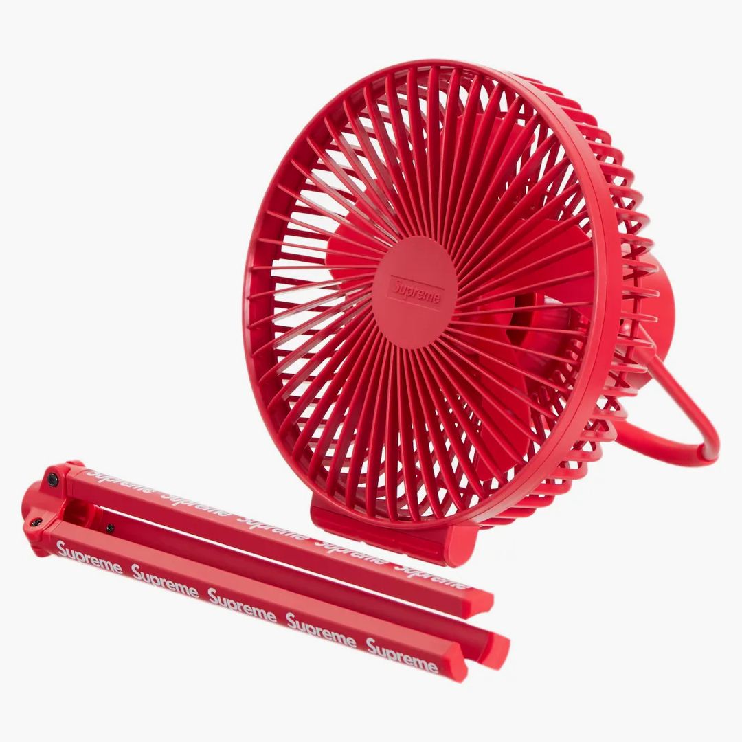 ★中古★Supreme×Cargo Container ファン Supreme x Cargo Container Multi Fan • Olive • Sold-Out