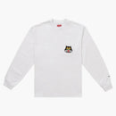 Supreme Cat l/s Pocket Tea White