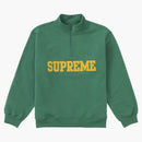 Supreme Collegiate Half Zip Pullover Light Pine