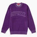 Supreme Contrast Arc Sweater Purple